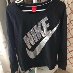 Nike sparkly sweatshirt